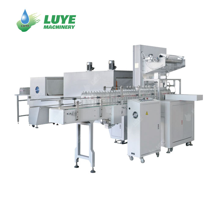 Shrink wrapping package machine