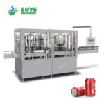 Carbonated can filling machine