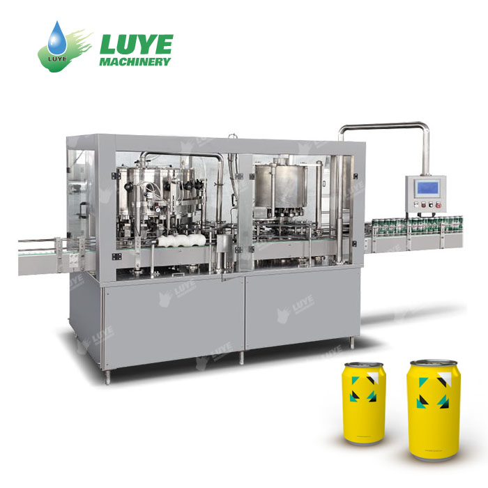 juice can filling machine