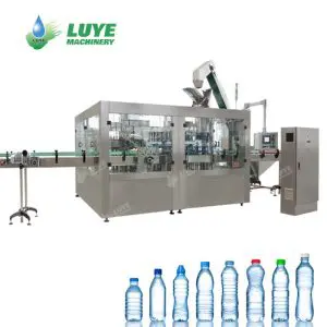 Small Bottle Pure Water Filling Machine